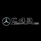 MERCEDES BENZ LOGO PROJECTOT LIGHTS Nr.03 (Menge 1 = 1 Sätze/2 Türleuchten)