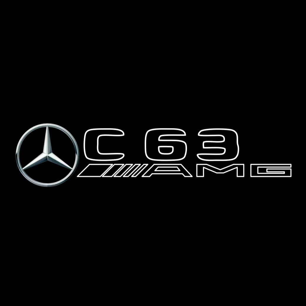 MERCEDES BENZ LOGO PROJECTOT LIGHTS Nr.03 (Menge 1 = 1 Sätze/2 Türleuchten)
