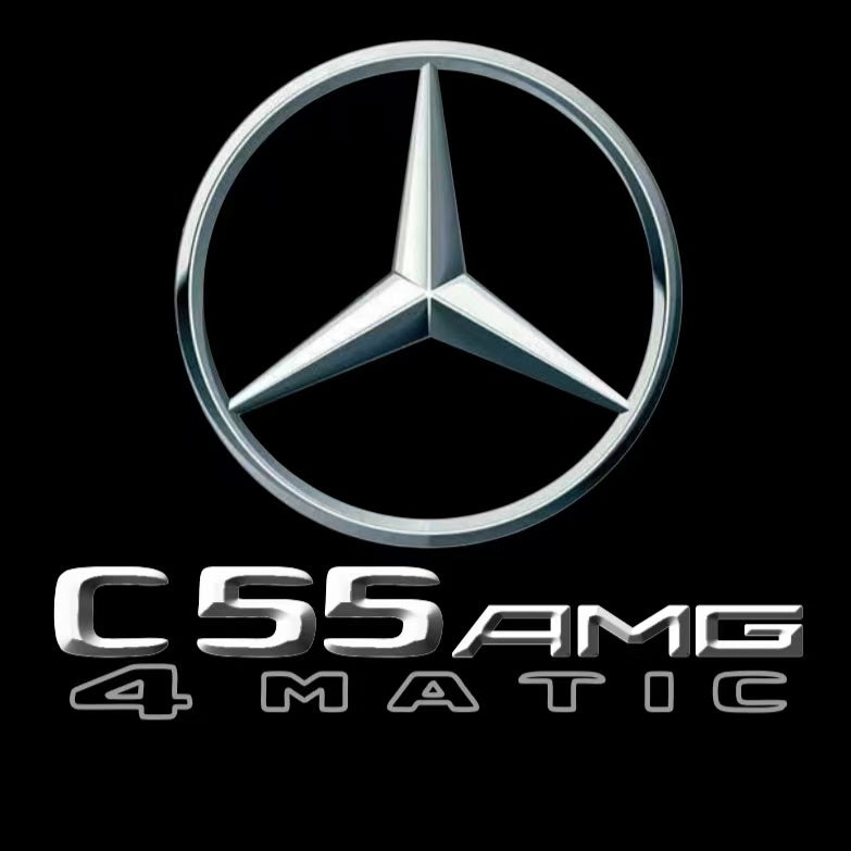 MERCEDES BENZ LOGO PROJECTOT LIGHTS Nr.03 (Menge 1 = 1 Sätze/2 Türleuchten)