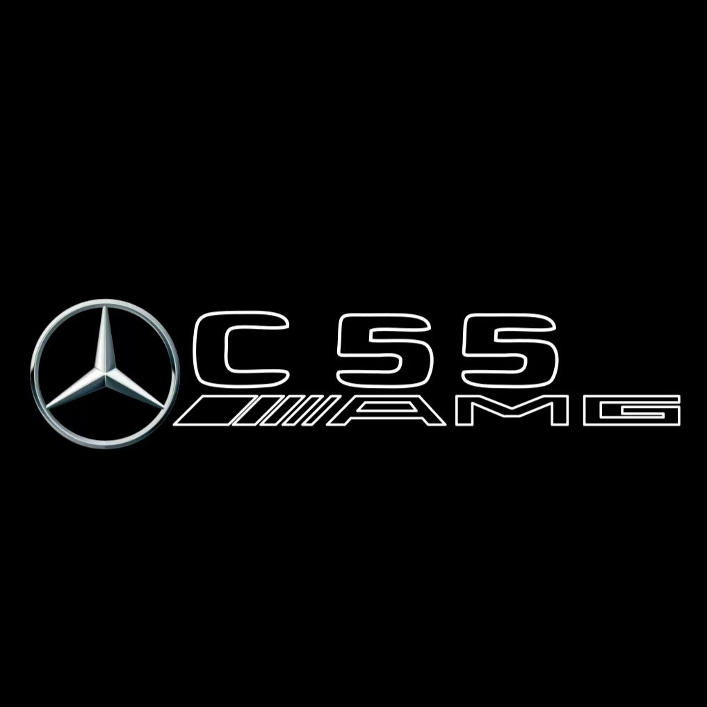 MERCEDES BENZ LOGO PROJECTOT LIGHTS Nr.03 (Menge 1 = 1 Sätze/2 Türleuchten)