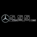 MERCEDES BENZ LOGO PROJECTOT LIGHTS Nr.03 (Menge 1 = 1 Sätze/2 Türleuchten)
