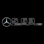 MERCEDES BENZ LOGO PROJECTOT LIGHTS Nr.03 (Menge 1 = 1 Sätze/2 Türleuchten)