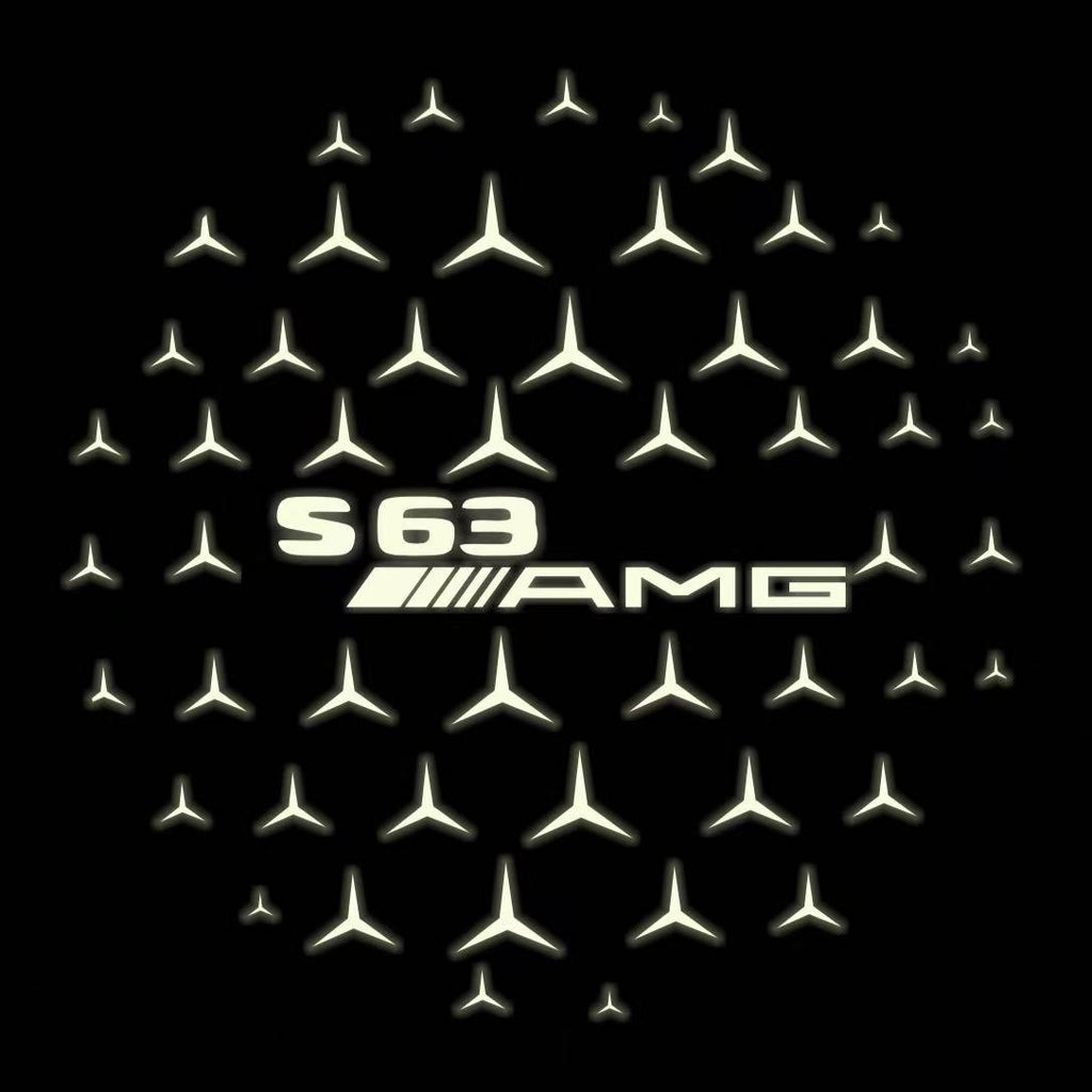 MERCEDES BENZ LOGO PROJECTOT LIGHTS Nr.03 (Menge 1 = 1 Sätze/2 Türleuchten)