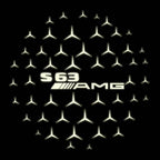 MERCEDES BENZ LOGO PROJECTOT LIGHTS Nr.03 (Menge 1 = 1 Sätze/2 Türleuchten)