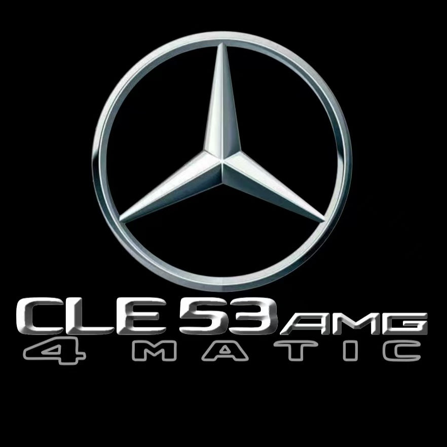 MERCEDES BENZ LOGO PROJECTOT LIGHTS Nr.03 (Menge 1 = 1 Sätze/2 Türleuchten)