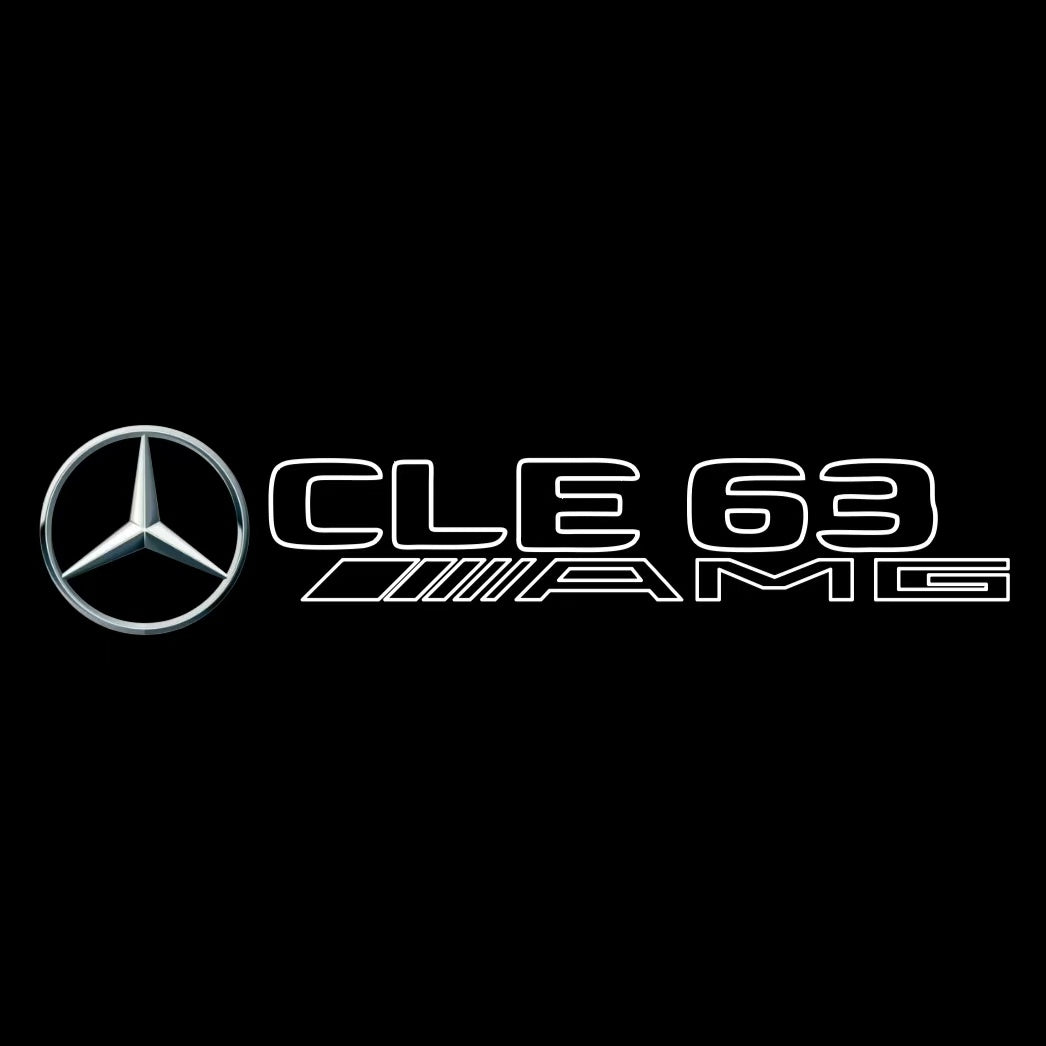 MERCEDES BENZ LOGO PROJECTOT LIGHTS Nr.03 (Menge 1 = 1 Sätze/2 Türleuchten)