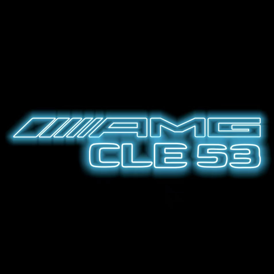 MERCEDES BENZ LOGO PROJECTOT LIGHTS Nr.03 (Menge 1 = 1 Sätze/2 Türleuchten)
