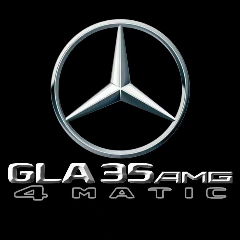 MERCEDES BENZ LOGO PROJECTOT LIGHTS Nr.03 (Menge 1 = 1 Sätze/2 Türleuchten)