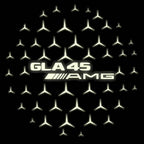 MERCEDES BENZ LOGO PROJECTOT LIGHTS Nr.03 (Menge 1 = 1 Sätze/2 Türleuchten)
