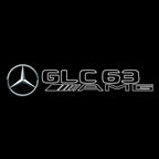 MERCEDES BENZ LOGO PROJECTOT LIGHTS Nr.03 (Menge 1 = 1 Sätze/2 Türleuchten)