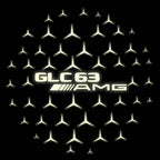 MERCEDES BENZ LOGO PROJECTOT LIGHTS Nr.03 (Menge 1 = 1 Sätze/2 Türleuchten)