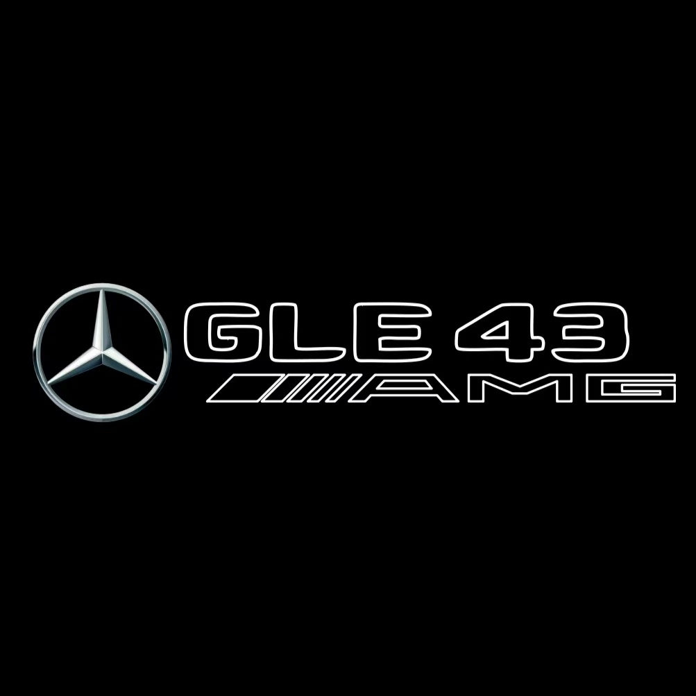 MERCEDES BENZ LOGO PROJECTOT LIGHTS Nr.03 (Menge 1 = 1 Sätze/2 Türleuchten)