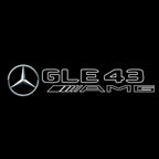 MERCEDES BENZ LOGO PROJECTOT LIGHTS Nr.03 (Menge 1 = 1 Sätze/2 Türleuchten)