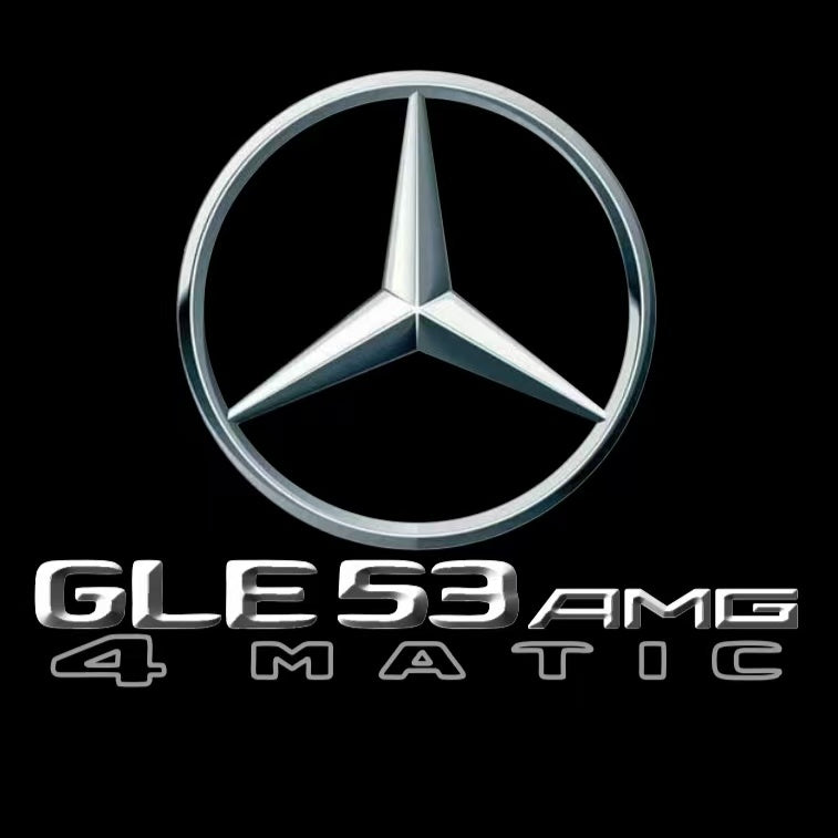 MERCEDES BENZ LOGO PROJECTOT LIGHTS Nr.03 (Menge 1 = 1 Sätze/2 Türleuchten)