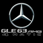 LUCI PROIETTORI LOGO MERCEDES BENZ Nr.03 (quantità 1 = 1 set / 2 luci porta)