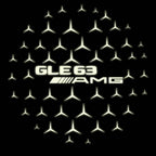 MERCEDES BENZ LOGO PROJECTOT LIGHTS Nr.03 (Menge 1 = 1 Sätze/2 Türleuchten)