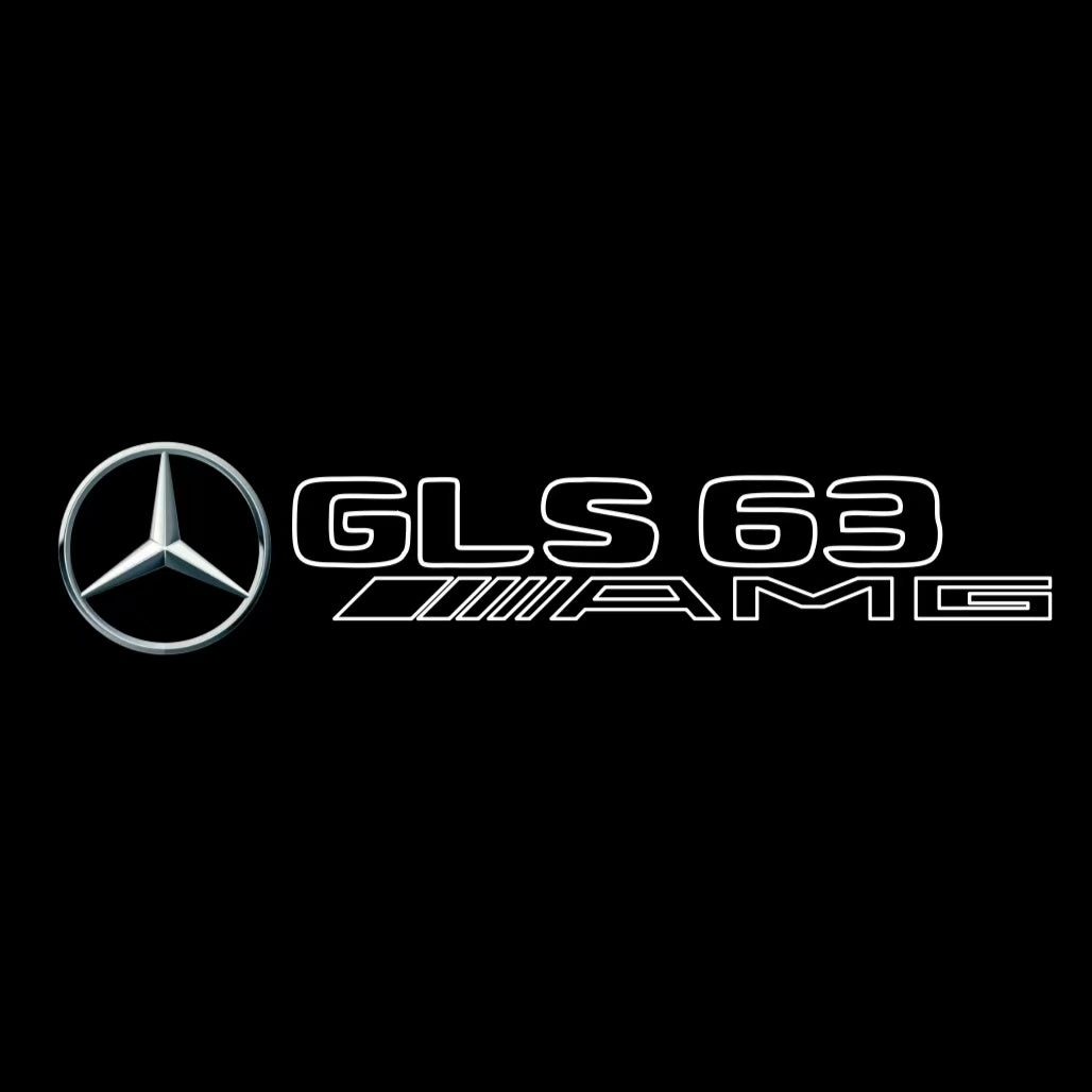 LUCI PROIETTORI LOGO MERCEDES BENZ Nr.03 (quantità 1 = 1 set / 2 luci porta)