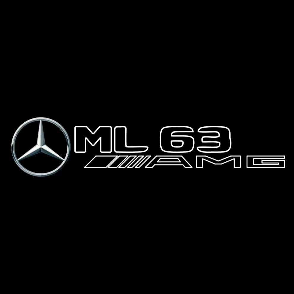 MERCEDES BENZ LOGO PROJECTOT LIGHTS Nr.03 (Menge 1 = 1 Sätze/2 Türleuchten)