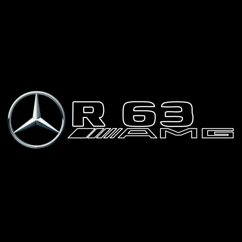 LUCI PROIETTORI LOGO MERCEDES BENZ Nr.03 (quantità 1 = 1 set / 2 luci porta)