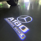 أضواء بروجكتور شعار MERCEDES BENZ رقم 03 (الكمية 1 = 1 مجموعة / 2 أضواء باب)