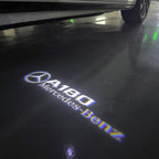 أضواء بروجكتور شعار MERCEDES BENZ رقم 03 (الكمية 1 = 1 مجموعة / 2 أضواء باب)