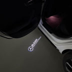 MERCEDES BENZ LOGO PROJECTOT LIGHTS Nr.03 (cantidad 1 = 1 juego/2 luces de puerta)