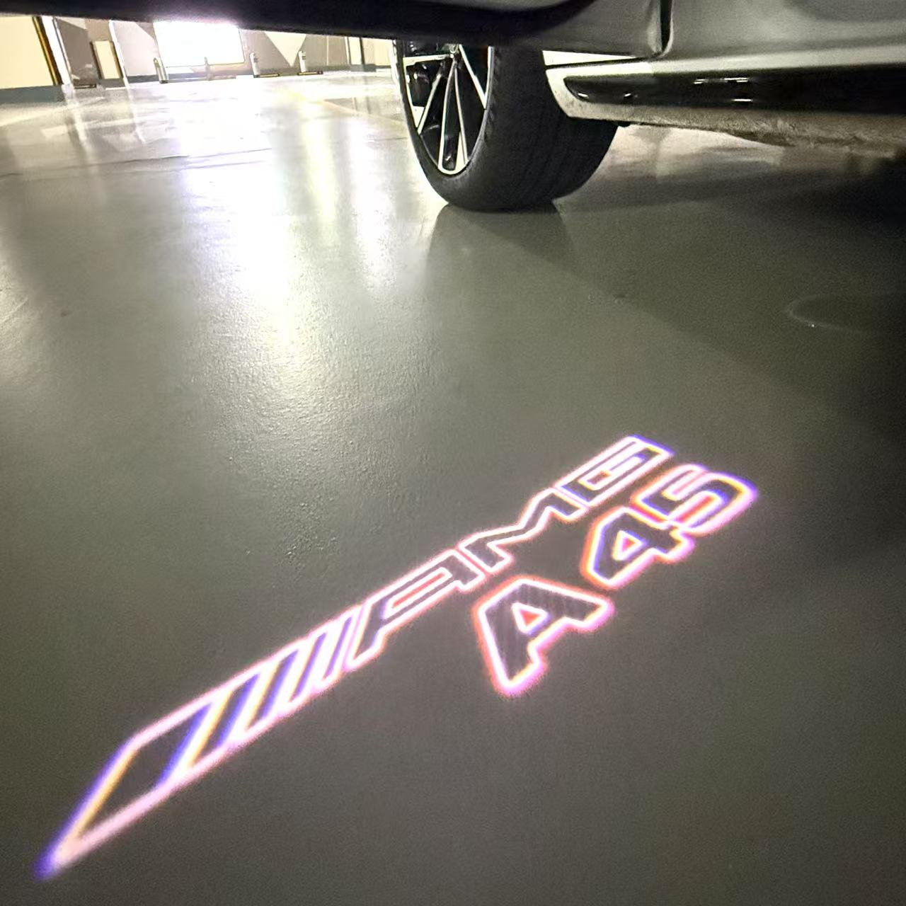 MERCEDES BENZ LOGO PROJECTOT LIGHTS Nr.03 (Menge 1 = 1 Sätze/2 Türleuchten)