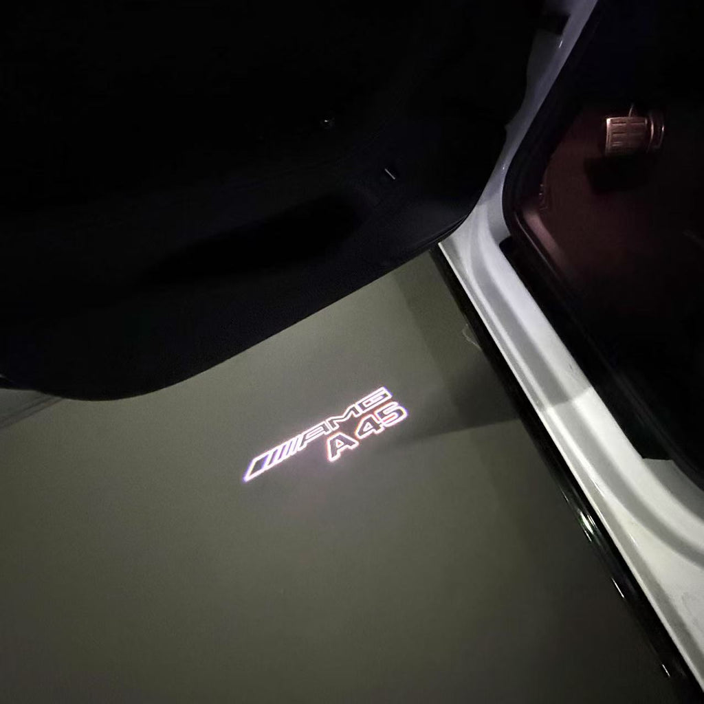 أضواء بروجكتور شعار MERCEDES BENZ رقم 03 (الكمية 1 = 1 مجموعة / 2 أضواء باب)