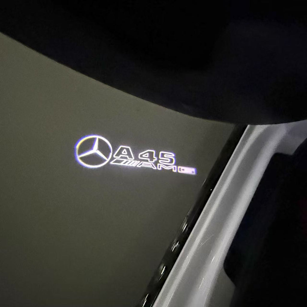 أضواء بروجكتور شعار MERCEDES BENZ رقم 03 (الكمية 1 = 1 مجموعة / 2 أضواء باب)