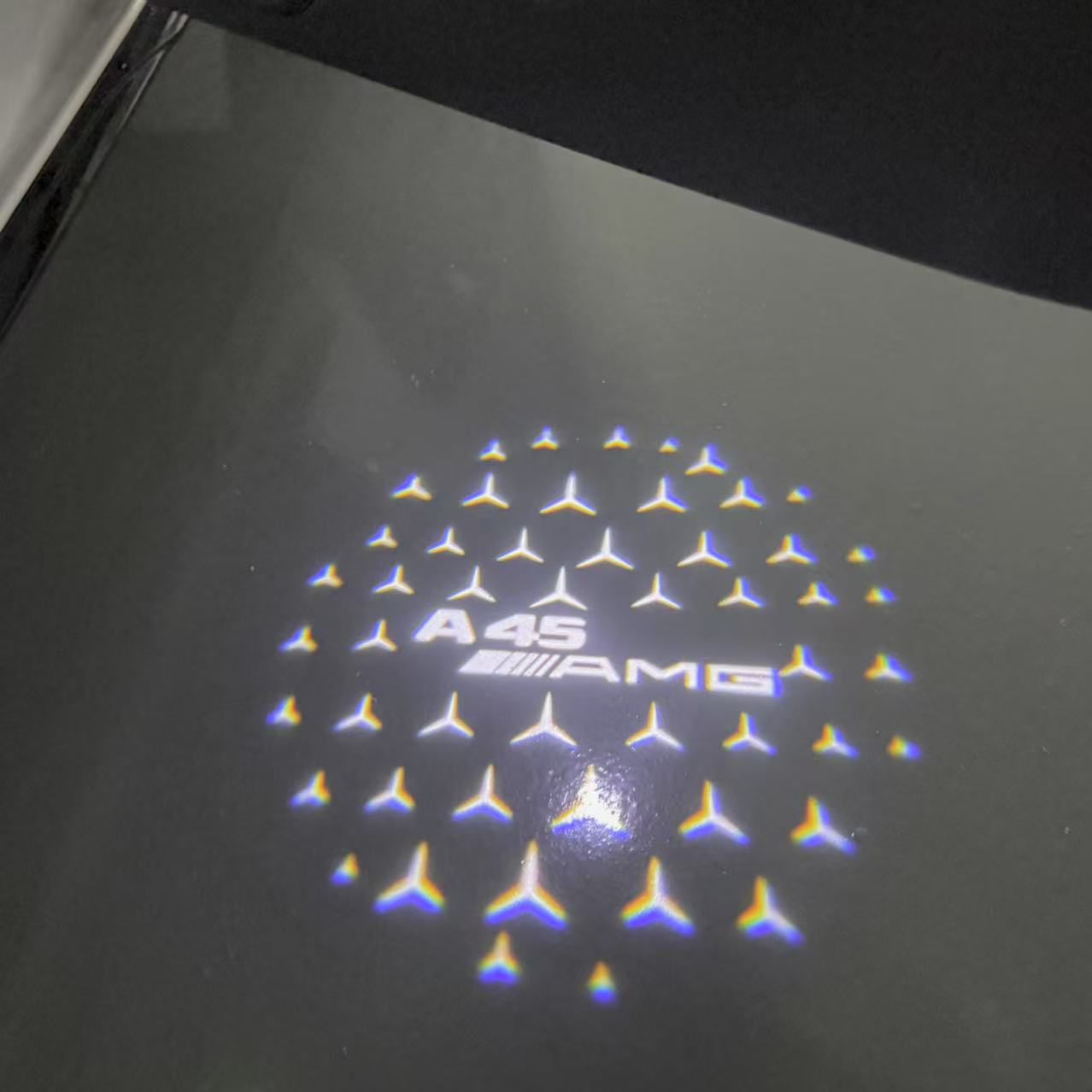 MERCEDES BENZ LOGO PROJECTOT LIGHTS Nr.03 (Menge 1 = 1 Sätze/2 Türleuchten)
