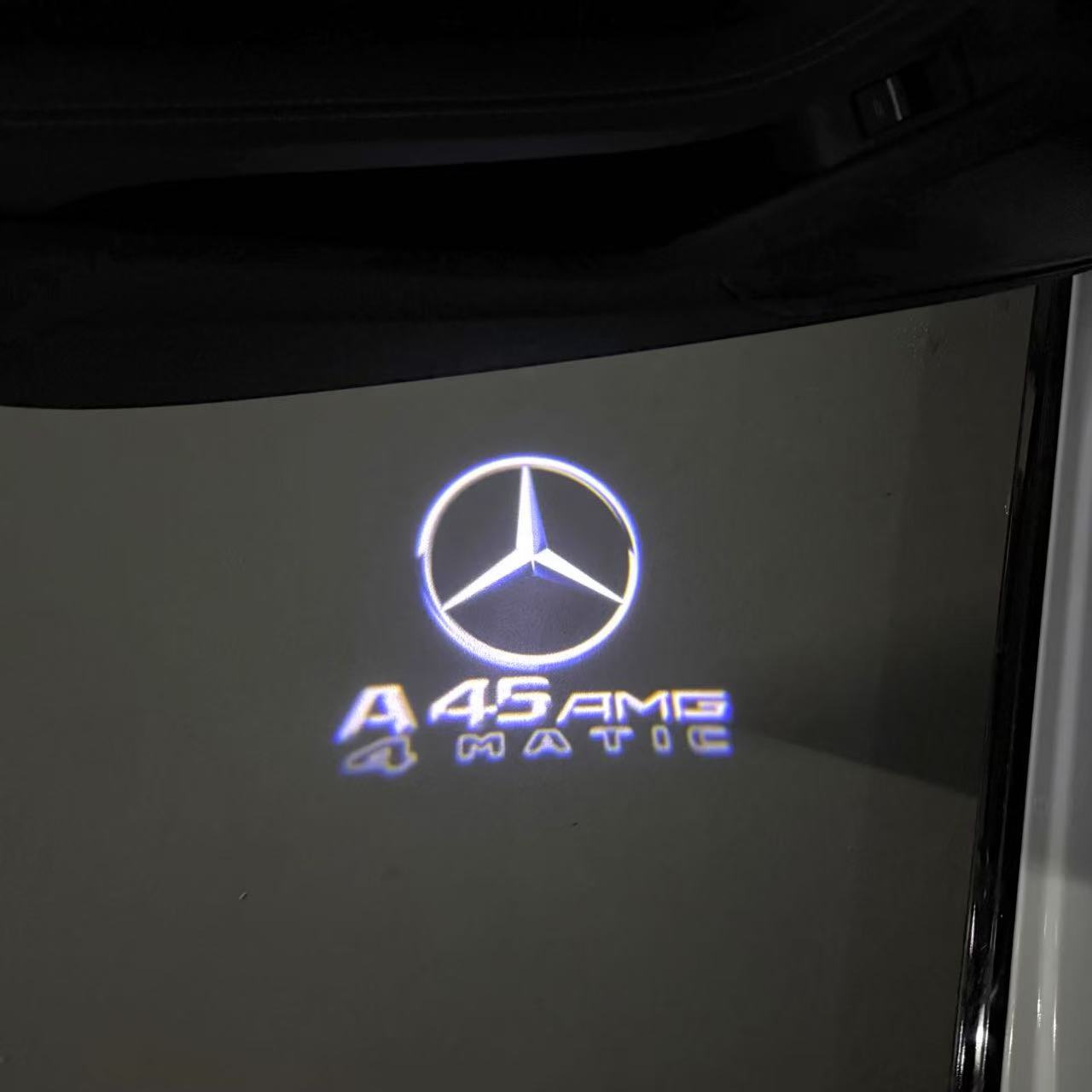 MERCEDES BENZ LOGO PROJECTOT LIGHTS Nr.03 (Menge 1 = 1 Sätze/2 Türleuchten)