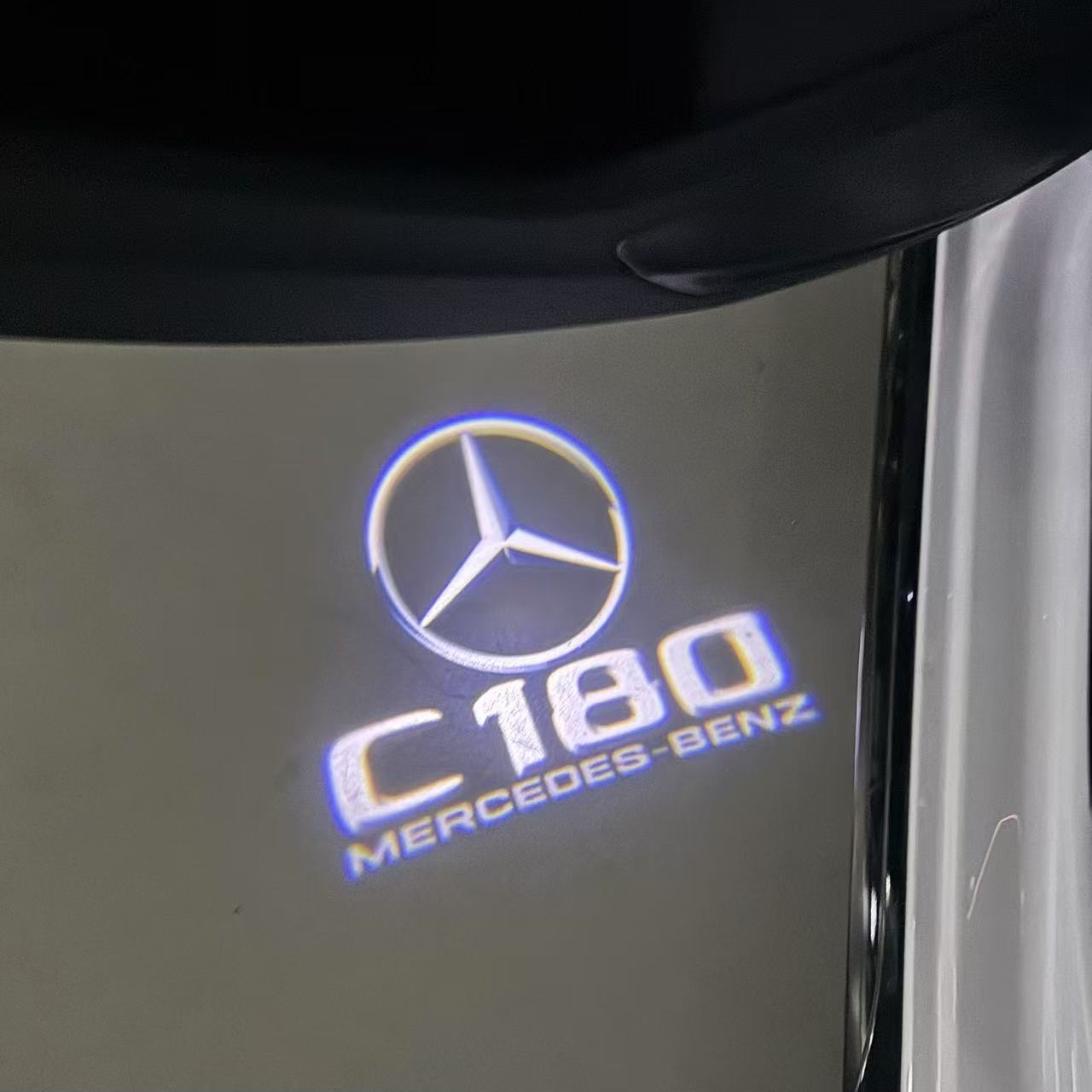 MERCEDES BENZ LOGO PROJECTOT LIGHTS Nr.03 (Menge 1 = 1 Sätze/2 Türleuchten)