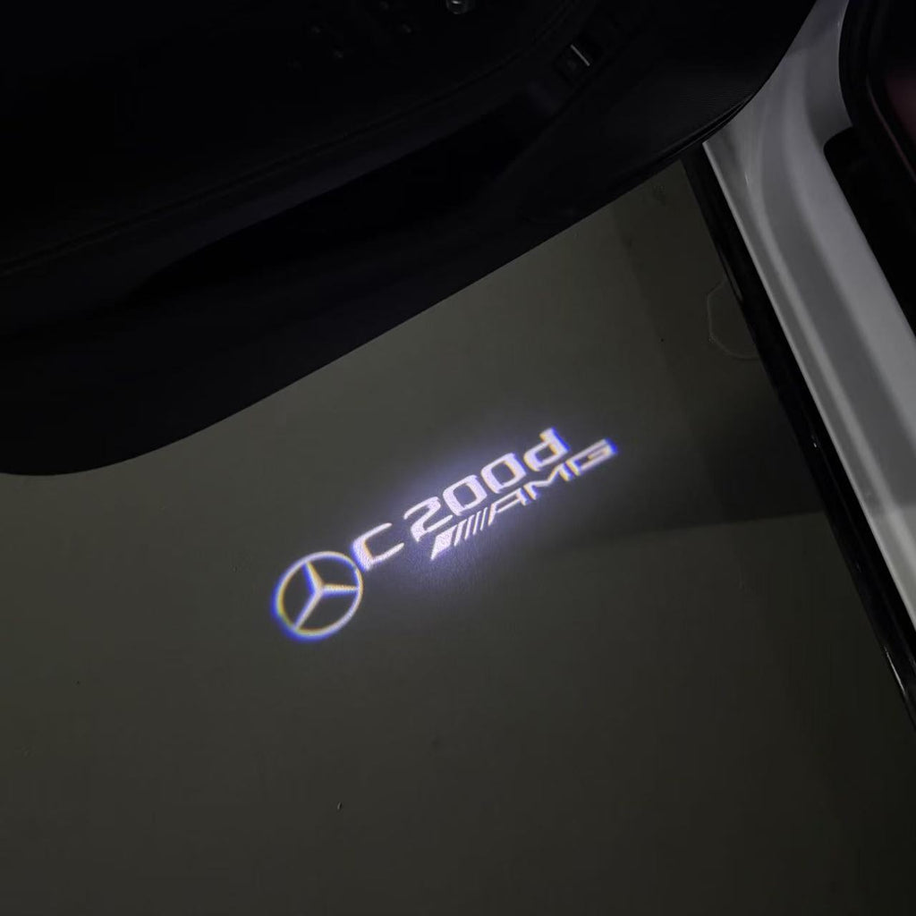 MERCEDES BENZ LOGO PROJECTOT LIGHTS Nr.03 (Menge 1 = 1 Sätze/2 Türleuchten)