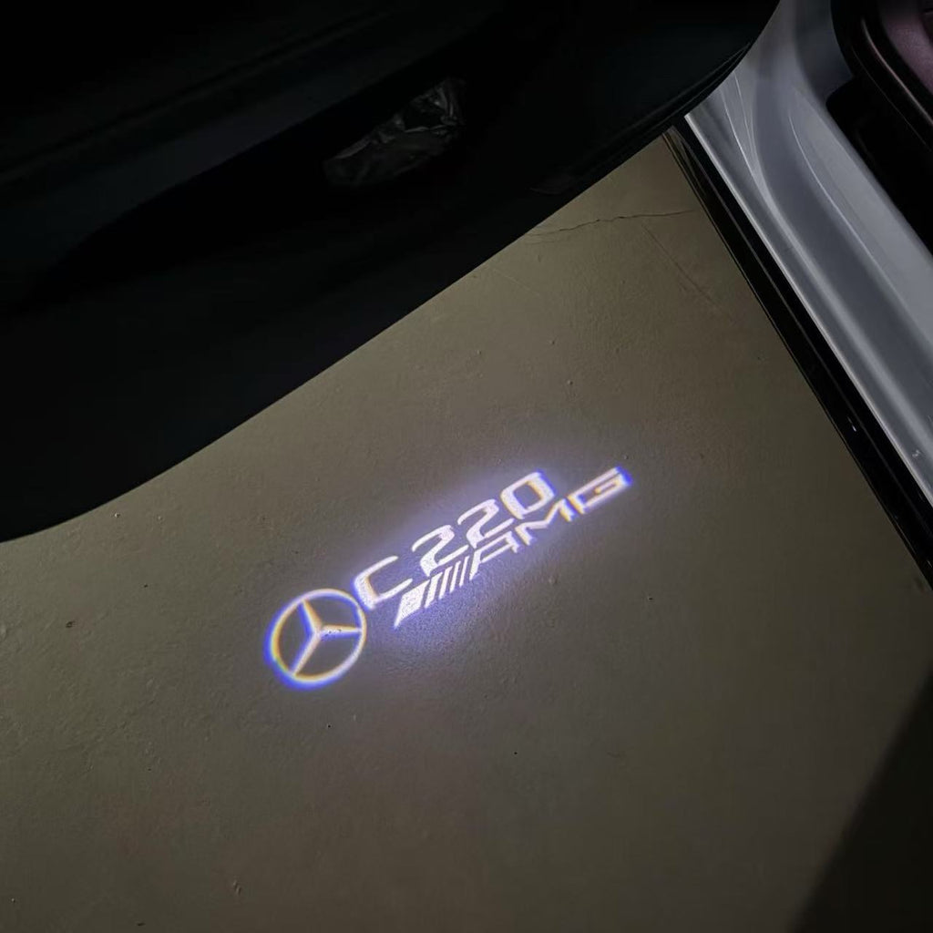 MERCEDES BENZ LOGO PROJECTOT LIGHTS Nr.03 (Menge 1 = 1 Sätze/2 Türleuchten)