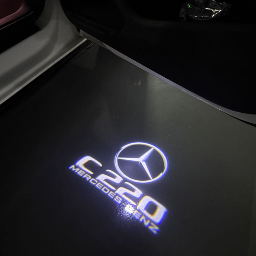 MERCEDES BENZ LOGO PROJECTOT LIGHTS Nr.03 (Menge 1 = 1 Sätze/2 Türleuchten)