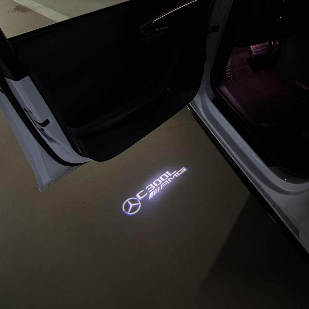 MERCEDES BENZ LOGO PROJECTOT LIGHTS Nr.03 (Menge 1 = 1 Sätze/2 Türleuchten)