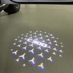 LUCI PROIETTORI LOGO MERCEDES BENZ Nr.03 (quantità 1 = 1 set / 2 luci porta)
