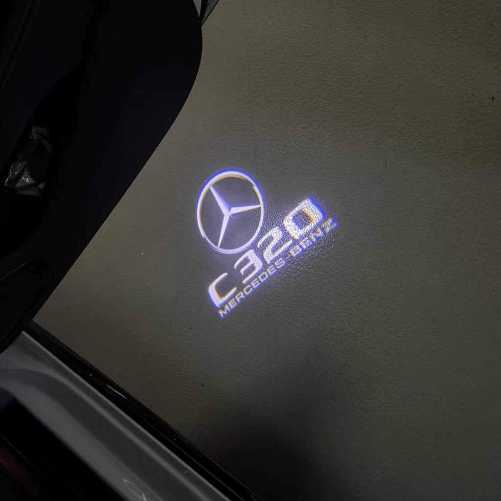 MERCEDES BENZ LOGO PROJECTOT LIGHTS Nr.03 (Menge 1 = 1 Sätze/2 Türleuchten)