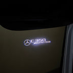 LUCI PROIETTORI LOGO MERCEDES BENZ Nr.03 (quantità 1 = 1 set / 2 luci porta)