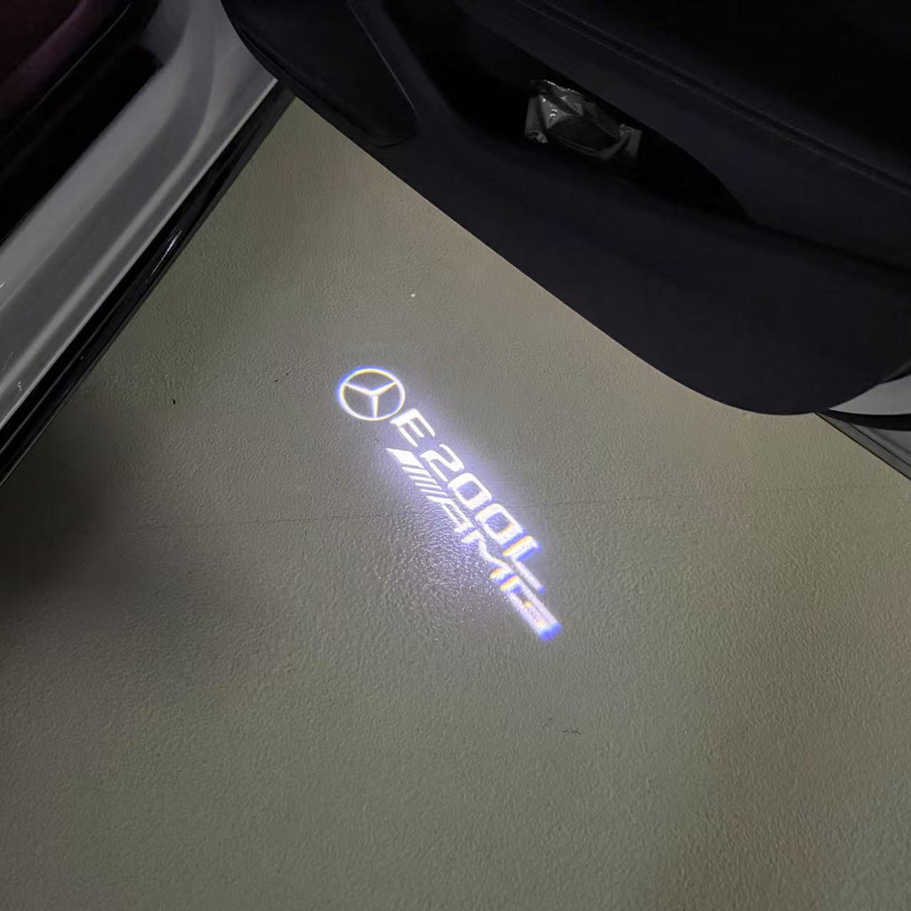 MERCEDES BENZ LOGO PROJECTOT LIGHTS Nr.03 (Menge 1 = 1 Sätze/2 Türleuchten)