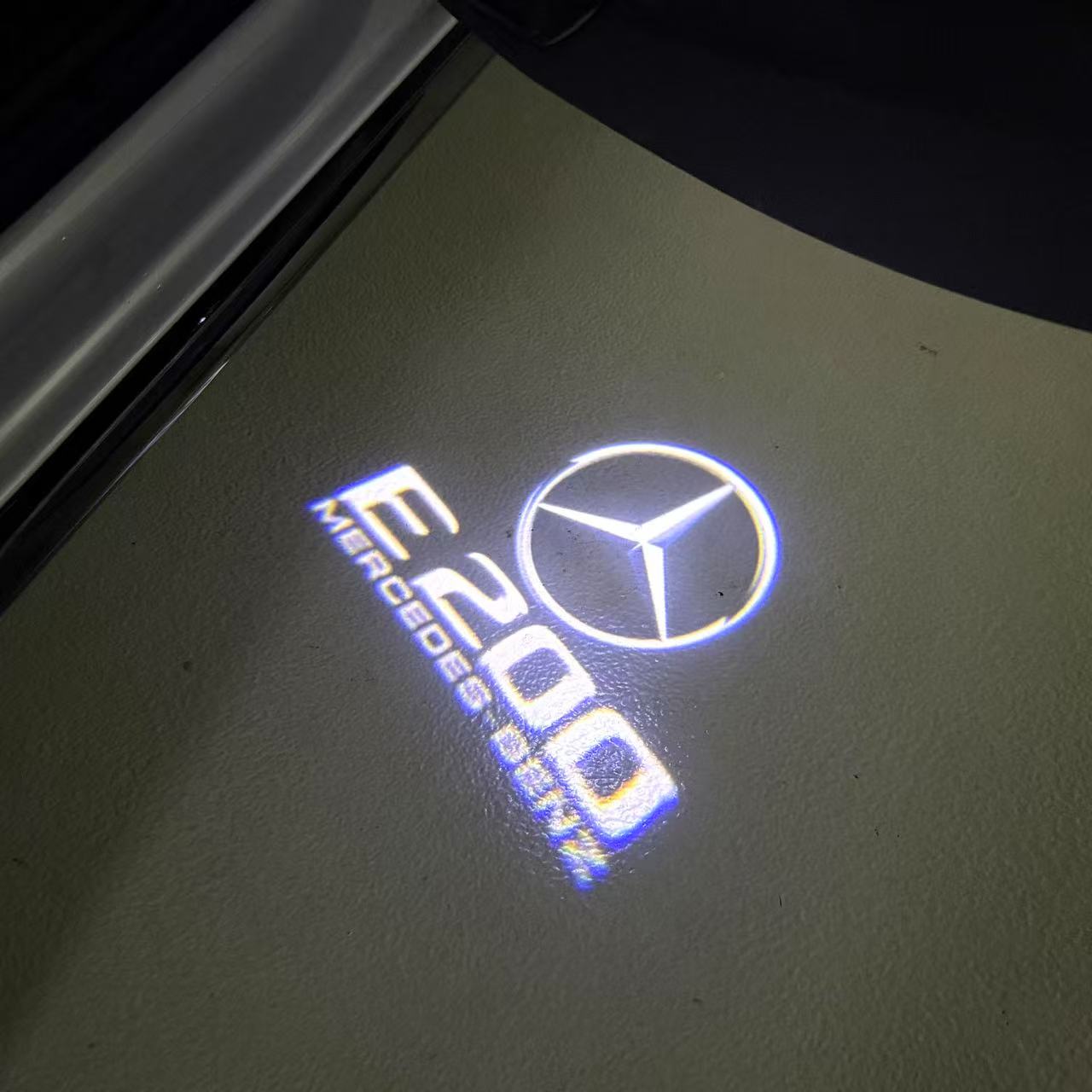 MERCEDES BENZ LOGO PROJECTOT LIGHTS Nr.03 (Menge 1 = 1 Sätze/2 Türleuchten)