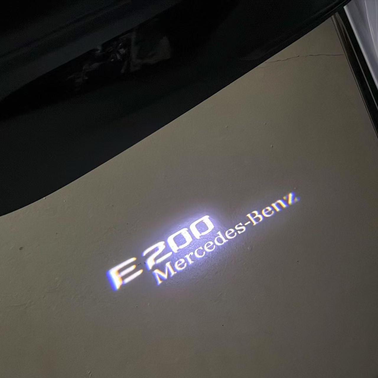 MERCEDES BENZ LOGO PROJECTOT LIGHTS Nr.03 (Menge 1 = 1 Sätze/2 Türleuchten)