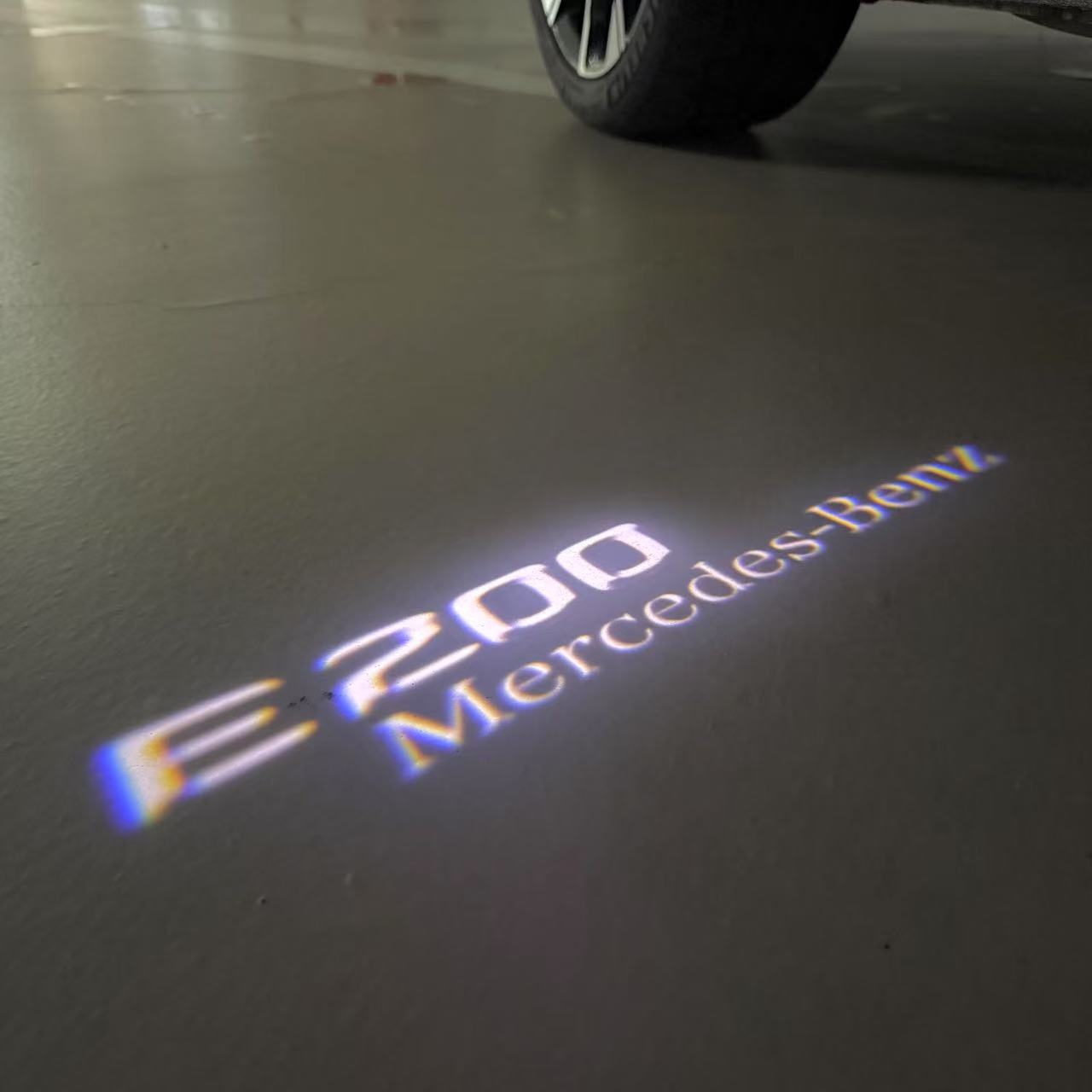 MERCEDES BENZ LOGO PROJECTOT LIGHTS Nr.03 (Menge 1 = 1 Sätze/2 Türleuchten)