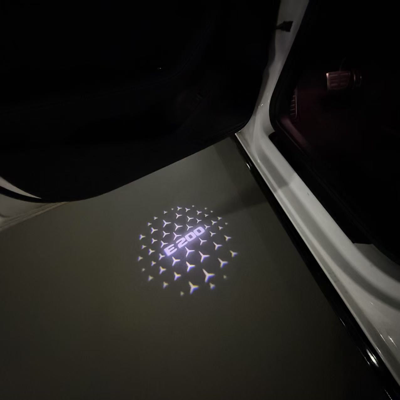 MERCEDES BENZ LOGO PROJECTOT LIGHTS Nr.03 (Menge 1 = 1 Sätze/2 Türleuchten)
