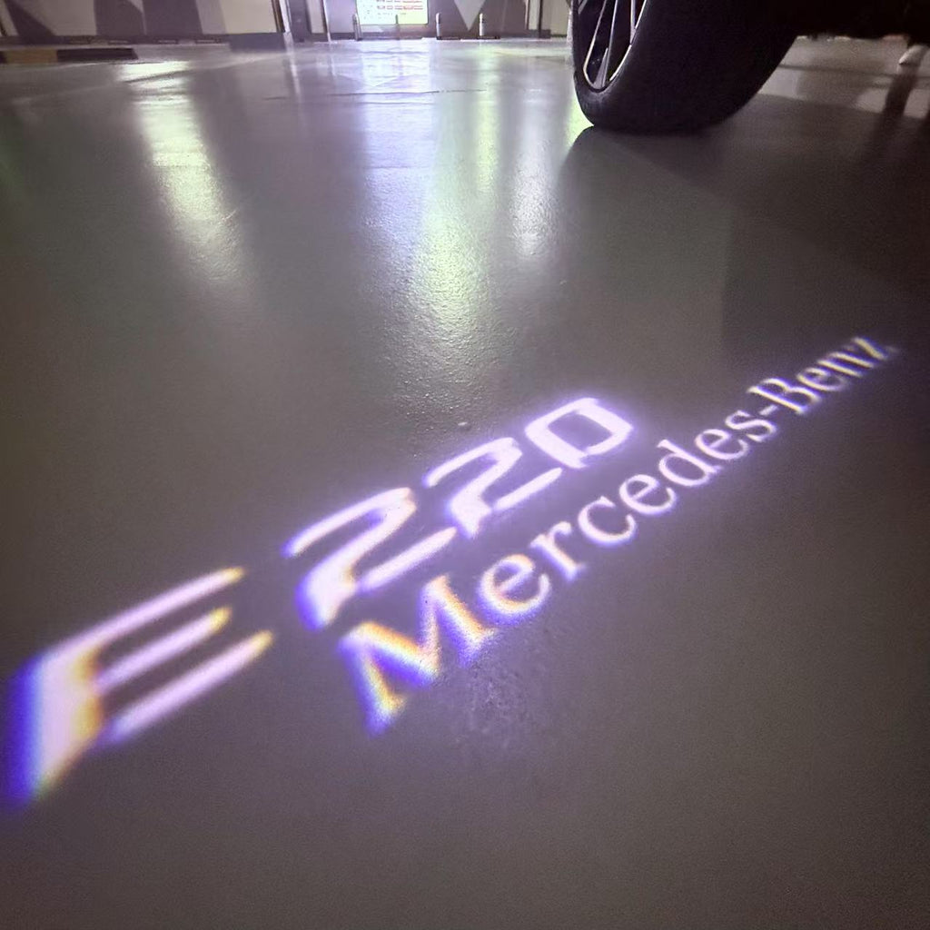 MERCEDES BENZ LOGO PROJECTOT LIGHTS Nr.03 (Menge 1 = 1 Sätze/2 Türleuchten)