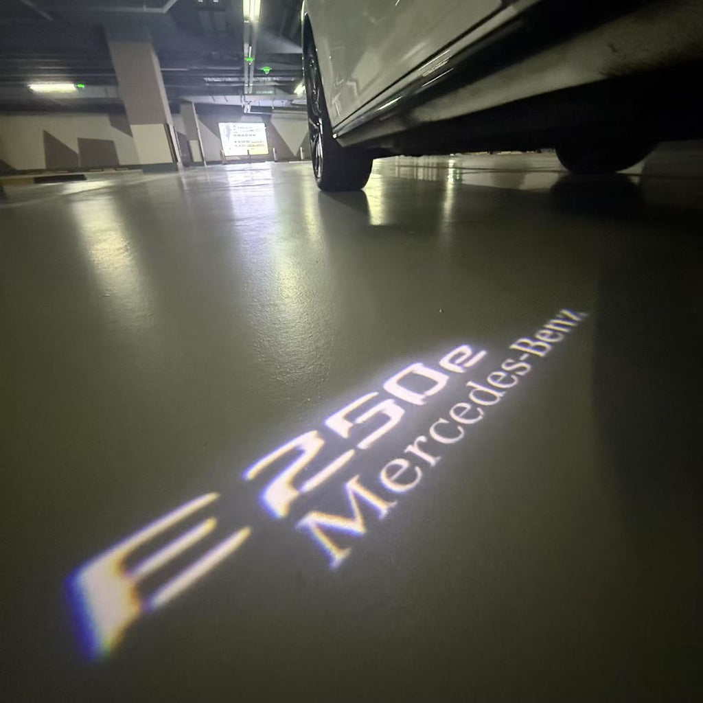 MERCEDES BENZ LOGO PROJECTOT LIGHTS Nr.03 (Menge 1 = 1 Sätze/2 Türleuchten)