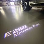 LUCI PROIETTORI LOGO MERCEDES BENZ Nr.03 (quantità 1 = 1 set / 2 luci porta)