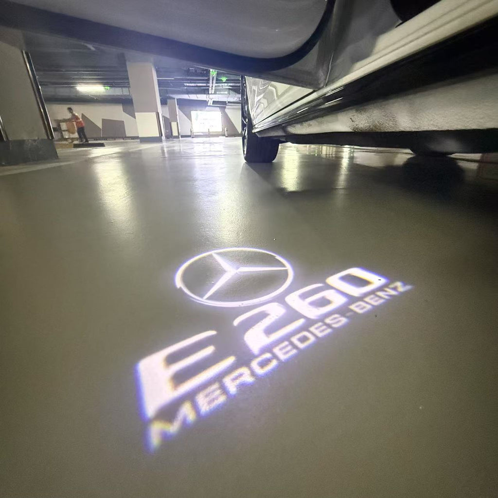 MERCEDES BENZ LOGO PROJECTOT LIGHTS Nr.03 (Menge 1 = 1 Sätze/2 Türleuchten)