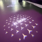 LUCI PROIETTORI LOGO MERCEDES BENZ Nr.03 (quantità 1 = 1 set / 2 luci porta)