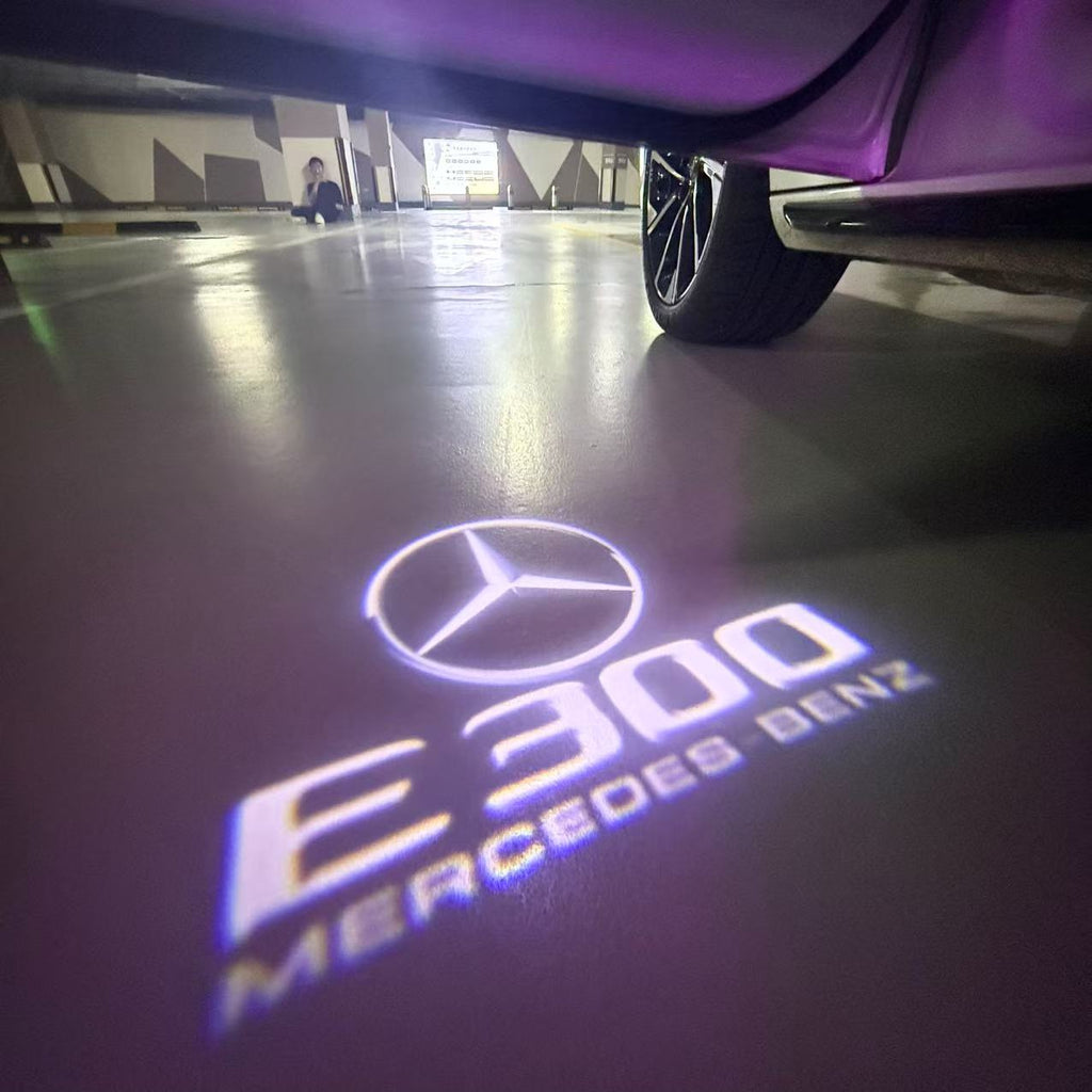 LUCI PROIETTORI LOGO MERCEDES BENZ Nr.03 (quantità 1 = 1 set / 2 luci porta)